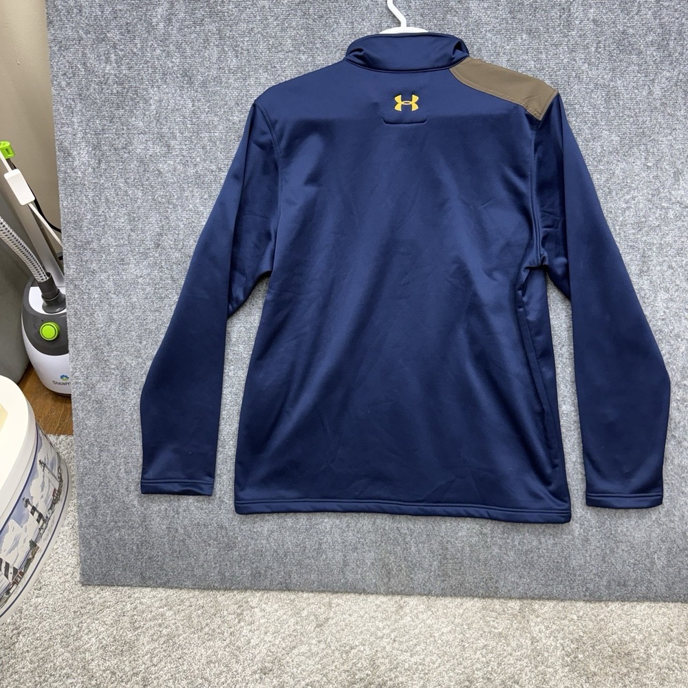 Under Armour Pullover 1/4 Zip Realtree blue long sleeve Men's size 2XL coldgear - Picture 8 of 10